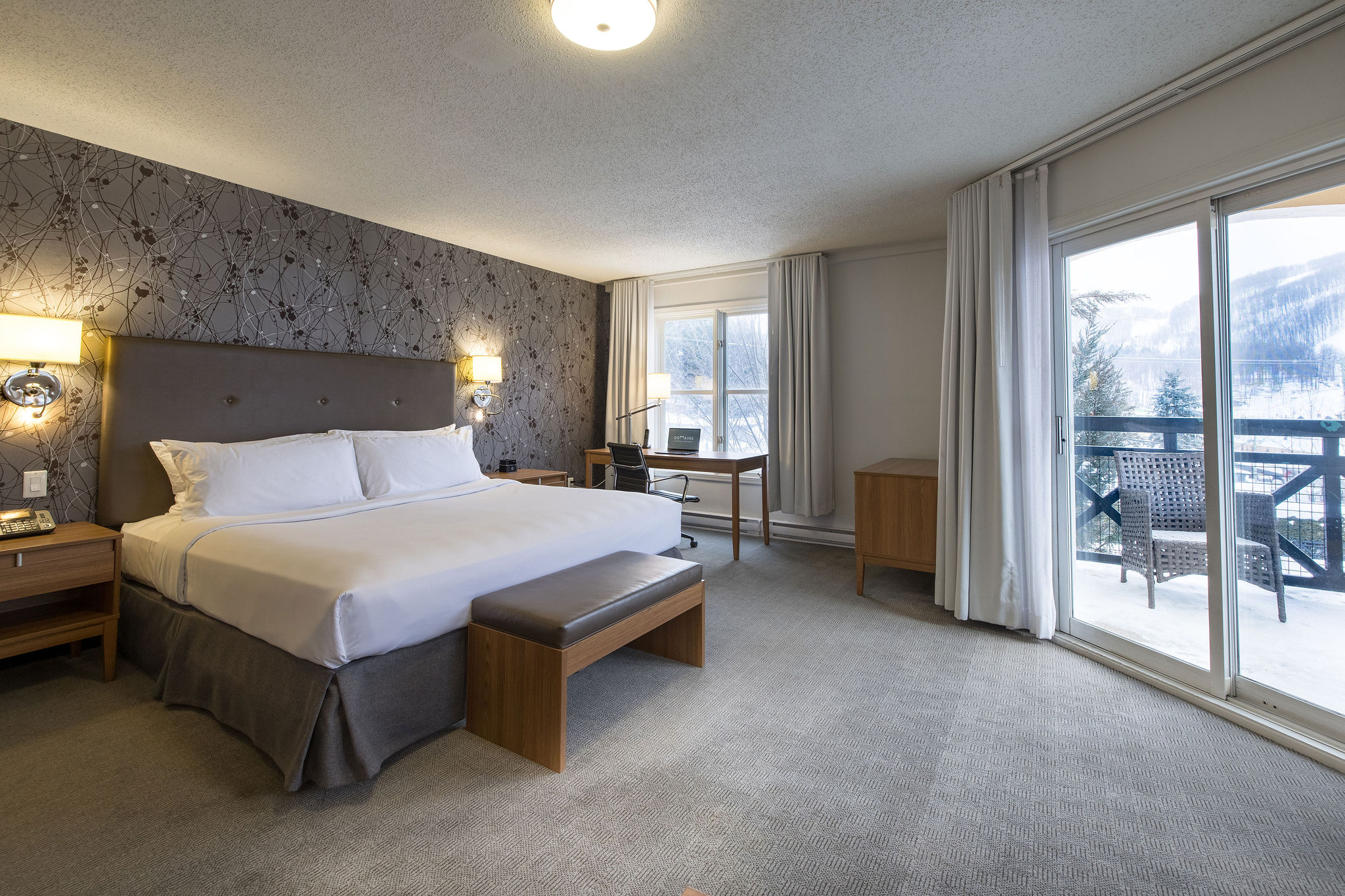 Chambre deluxe - Domaine Château Bromont