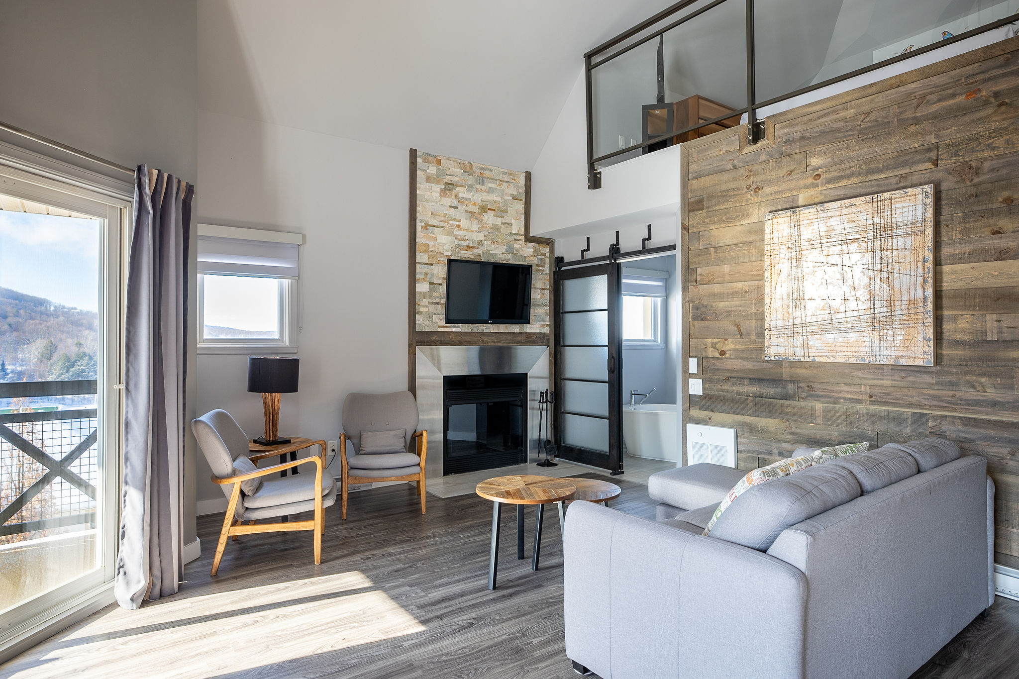 Suite exécutive balcon - Domaine Château Bromont